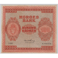 -22- 100 kroner 1947B,  kv. 1+ - Signatur: Thorp / Numisma Mynthandel A/S: kr.  704,-