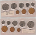 -2- Mykplast myntsett 1968, usirkulert - Myntsett, i mykplast utgave med 1-, 2-, 5-, 10-, 25, 50 �rer og 1-, 5- kroner. Fint sett. / Numisma Mynthandel A/S: kr.  17000,-