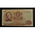 100 kr. 1970 X Erst. kv. 01 * Katv. kr. 1100 ** - Bilder er seddelen du f�r. Vurder ogs� fra bilder. / Tore Rimstad: kr.  105,-
