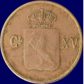 -4- 1/2 skilling 1863  kv. 1/1- / Numisma Mynthandel A/S: kr.  1,-