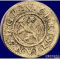 -6- 1 skilling 1675  kv. 1+ - NM.148. NMD.159, S.22. Eks. Auction.no / Numisma Mynthandel A/S: kr.  1300,-