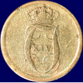 -27- 2 skilling 1842  kv. 1, ksk. - Smuss. / Numisma Mynthandel A/S: kr.  1,-