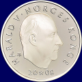 -11- 200 kroner 2008, Wergeland, kv. proof - 15,55 gr. fint s�lv. Kommer i en original eske m/sertifikat. Illustrasjonsbilder. / Numisma Mynthandel A/S: kr.  1,-