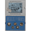 -6- Norske proofsett 1995 - 50 �re, 1-, 5-, 10- og 20 kroner / Numisma Mynthandel A/S: kr.  75,-