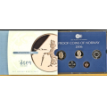 -17- Norske proofsett 2006 - 50 �re, 1-, 5-, 10- og 20 kroner / Numisma Mynthandel A/S: kr.  75,-
