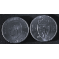 5  kr. 1967 *Kv.0 * Fra org. rull * Katv. kr. 700 ** - Bilder er av myntene i rullen. Pene i kv. 0. Tas direkte fra original rullen. Pris KJ�P N� ER EN MYNT. Du velger antall. IKKE SAL�R. / Tore Rimstad: NOK  390,-