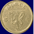 -16- 50 �re 1941 sink, kv. 0/01, vabler i blanketten adv. / Numisma Mynthandel A/S: NOK  3,-