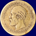-21- 1 krone 1892, kv. 1, kh. - Testkutt kl. 2 / Numisma Mynthandel A/S: NOK  184,-