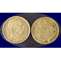 -25- Lott 2 stk. 1 kroner 1912 & -15, VK - 1 krone 1912, kv. 1/1+, pusseriper
1 krone 1915, kv. 1, flekker / Numisma Mynthandel A/S: kr.  1,-