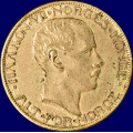 -17- 2 kroner 1908, kv. 1/1+ - Patina. / Numisma Mynthandel A/S: NOK  29,-