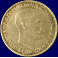 -31- 2 kroner 1915, kv. 1+, pusseriper. / Numisma Mynthandel A/S: NOK  3,-