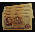 100 kr. 1975 � Kv. 0- * Katv. kr. 580,-Nr. rekkef�lge - Bilder er sedlene. Usirkulerte. Vurder ogs� fra bilder. Pris KJ�P N� er en(1). Sedell: Ved kj�p av flere er de i nr. rekkef�lge. Du velger antall. IKKE SAL�R. / Tore Rimstad: NOK  320,-
