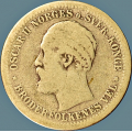 -1- 1 krone 1879, kv. 1- / Numisma Mynthandel A/S: NOK  300,-