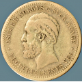 -4- 1 krone 1885, kv. 1, sm� kh. / Numisma Mynthandel A/S: NOK  400,-