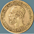 -10- 1 krone 1897, kv. 1+, kh, smuss. / Numisma Mynthandel A/S: NOK  210,-