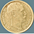 -14- 1 krone 1910, kv. 1, riper / Numisma Mynthandel A/S: NOK  500,-