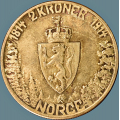 -20- 2 kroner 1914 jub, kv. 1+. / Numisma Mynthandel A/S: kr.  200,-