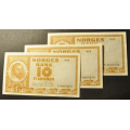 10 kr.1960 T * Kv. 0- * Katv. kr. 710 * Nr. rekkef�lge - Bilder er sedlene. Pene usirkulerte sedler. Vurder ogs� fra bilder. Pris KJ�P N� er en (1) sedell. Ved kj�p av flere er de i nr. rekkef�lge. Du velger antall. IKKE SAL�R. / Tore Rimstad: NOK  350,-