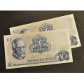 10 kr. 1983 C O * Kv. 0 * Nr. rekkef. Katv. kr. 80 - Bilder er sedlene. Pris KJ�P N� er en (1) seddel.Ved kj�p av flere er de i nr. rekkef�lge. Du velger antall. IKKE SAL�R. / Tore Rimstad: kr.  45,-