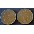 5 �re 1961  Kv. 0 * Fra original rull * Katv.. kr. 250 ** - Bilder er mynter fra rullen.Katv. kr. 250 NM.Meget pene mynter i rullen. Du velger antall. IKKE SAL�R. / Tore Rimstad: kr.  60,-