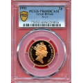 -4- UK, 2 p 1991. PR69DCAM - 776533.69/61239036 / Numisma Mynthandel A/S: kr.  17,-