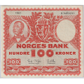 -47- 100 kroner 1961H, kv. god 1 - Signatur Brofoss/Ottesen / Numisma Mynthandel A/S: kr.  271,-
