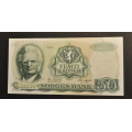 50 kr. 1983 P * Kv. 01  * Katv. kr. 275 * - Bilder er seddelen du f�r. Vurder ogs� fra bilder. IKKE SAL�R. / Tore Rimstad: kr.  120,-
