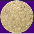 -12- 24 skilling 1753, kv. 1/1+ - NMD10, S6. Frederik V. / Numisma Mynthandel A/S: kr.  900,-