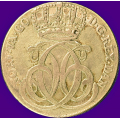-18- 24 skilling 1746, kv. 1+ - NMD17, S2. Ex. OMG B, 05.2019. Christian VI. / Numisma Mynthandel A/S: kr.  1350,-