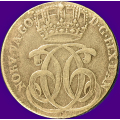 -19- 24 skilling 1743, kv. 1/1+ - NMD14, S2. Christian VI. / Numisma Mynthandel A/S: kr.  1050,-
