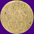 -21- 24 skilling 1741, kv. 1+ - NMD12, S3. Ex. BR, Ex. K. Guldborg. Christian VI. / Numisma Mynthandel A/S: kr.  1250,-
