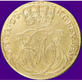 -23- 24 skilling 1737, kv. 1+ - NMD8, S2. Ex. OMG B, 09.10.2021. Christian VI. / Numisma Mynthandel A/S: kr.  1500,-