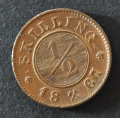 1/2 Skilling 1867 * Kv. 0/01 * Katv. kr. 900 ** - Bilder er mynten du f�r. N�r kv. 0. Vurder og by fra bilder. / Tore Rimstad: NOK  90,-
