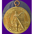 -17- Landssangerfesten 1912 Kristiania - Kvalitet 01. F�drene til Minde. Norges Grunnlov, Eidsvold 1814. Throndsen. Bronse. �35mm. S&H 396. Ex OMG, 12.12.2022. / Numisma Mynthandel A/S: kr.  100,-