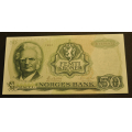 50 kr. 1983 R * Kv. 0/01  * Katv. kr. 350 ** - Bilder er seddelen du f�r. Vurder ogs� fra bilder. IKKE SAL�R. / Tore Rimstad: kr.  150,-