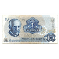 -1- 10 kroner 1972 QC, kv. 1- / Numisma Mynthandel A/S: kr.  1250,-