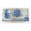 -5- 10 kroner 1972 QK, kv. 1- - �rliten rift kant nede hs. / Numisma Mynthandel A/S: kr.  400,-