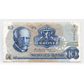 -9- 10 kroner 1972 QO, kv. 1- / Numisma Mynthandel A/S: kr.  200,-