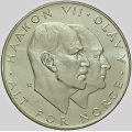 -3- Norge 25 kr 1970(1), kv. 0. - Illustrasjonsbilder. I hb. / Numisma Mynthandel A/S: kr.  2,-
