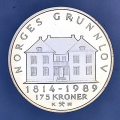 -9- Norge 175 kr 1989(1), kv. 0/01. - Illustrasjonsbilder. I samtidig papirpose. / Numisma Mynthandel A/S: kr.  3,-