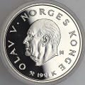 -37- 100 kr OL 1991 nr.1 , Proof - I kapsel. Illustrasjonsbilder / Numisma Mynthandel A/S: NOK  158,-