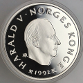 -40- 100 kr OL 1992 nr. 4, Proof - Illustrasjonsbilder. I kapsel. / Numisma Mynthandel A/S: NOK  150,-