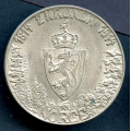 -45- 2 kroner 1914 jub, kv. 1+, fl. / Numisma Mynthandel A/S: NOK  41,-