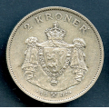 -48- 2 kr 1907, god 1. - I hb. / Numisma Mynthandel A/S: NOK  53,-