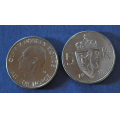 5 kr. 1973 Kv. 0 fra original rull. - Bilder er likt med auksjon og er fra mynter i rullen. Tas direkte fra rull. Du er garantert mynt/er i kv.0. KJ�P N� PRIS ER EN (1) MYNT. Du velger antall. IKKE SAL�R. / Tore Rimstad: NOK  35,-