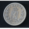 1 kr. 1890 * Kv. 1/1+ * Katv. kr. 1350 ** - Bilder er mynten du f�r. Vurder ogs� fra bilder / Tore Rimstad: kr.  130,-