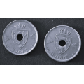50 �re 1922 og 1923 mh * Kv : vk. Meget bra - Bilder er myntene du f�r. Vurder ogs� fra bilder. / Tore Rimstad: kr.  50,-
