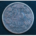 25 �re 1904  * Kv. 1+ * Katv. kr. 400 - Bilder er mynten du f�r. Vurder ogs� fra bilder. / Tore Rimstad: kr.  40,-