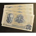 10 kr. 1982 B M  * Kv 0 til 0- * Katv. kr. 108 ** - Bilder er sedlene. Meget pene.  Pris KJ�P N� er en (1) sedell. Ved kj�p av flere er de i nr. rekkef�lge. Du velger antall. IKKE SAL�R. Kun 1 igjen. De andre er solgt. / Tore Rimstad: kr.  50,-