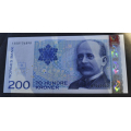 200 kr. 2002  * Kv. 0  * Katv. kr. 350 - Bilder er sedellen du f�r. Vurder ogs� fra bilder. Pen usikulert kvaliitet 0. IKKE SAL�R. / Tore Rimstad: kr.  280,-
